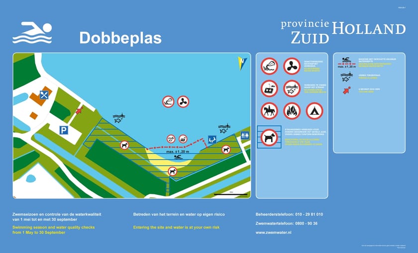 Infobord Dobbeplas