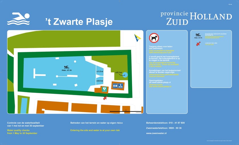 Infobord t Zwarte Plasje