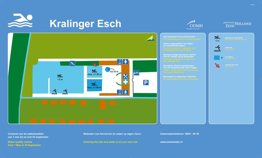 Infobord Kralinger Esch