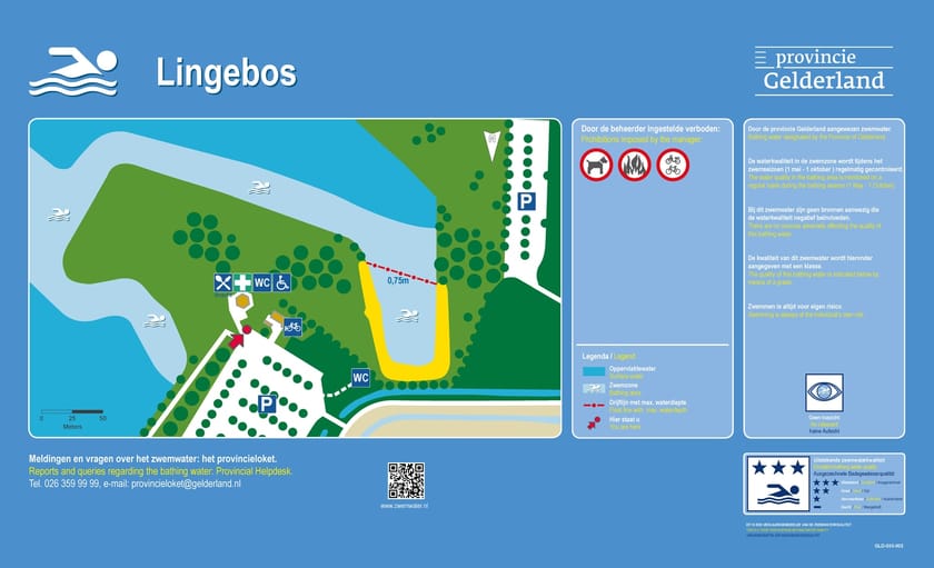 Infobord Lingebos