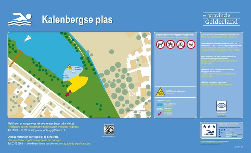 Infobord Kalenbergse Plas