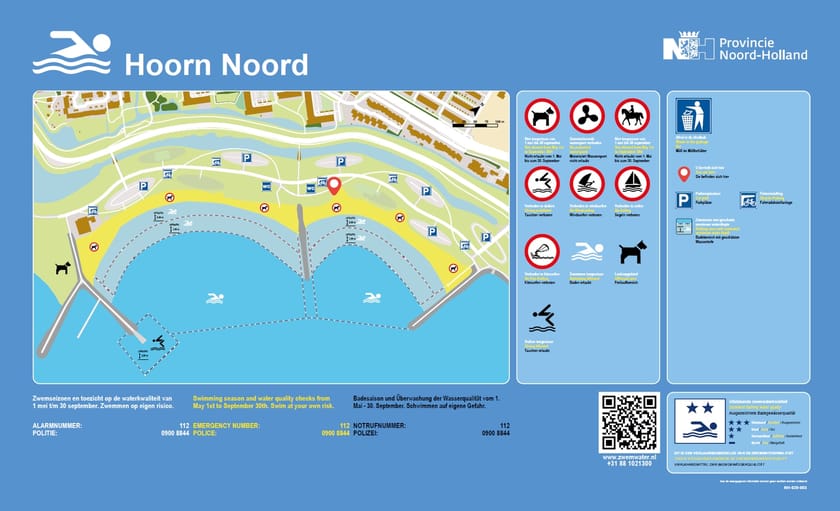 Infobord Hoorn Noord