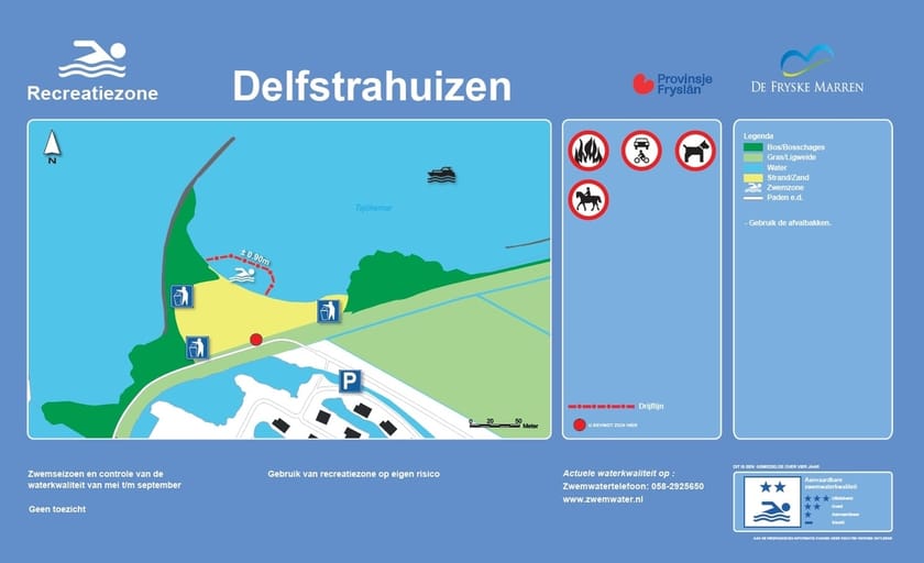 Infobord Delfstrahuizen