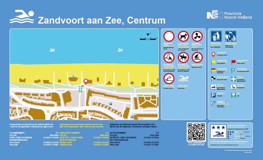 Infobord Zandvoort