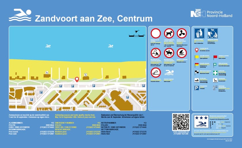 Infobord Zandvoort