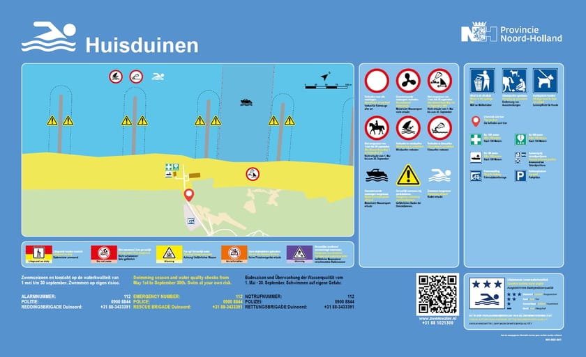 Infobord Huisduinen