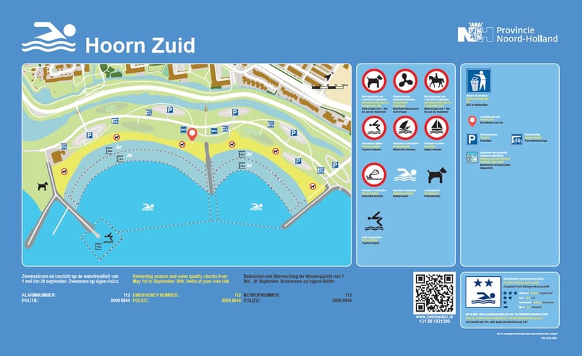 Infobord Hoorn-Zuid