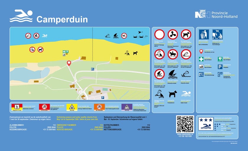 Infobord Camperduin
