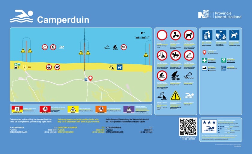 Infobord Camperduin