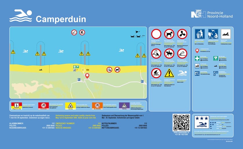 Infobord Camperduin