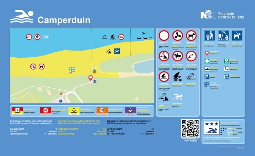 Infobord Camperduin