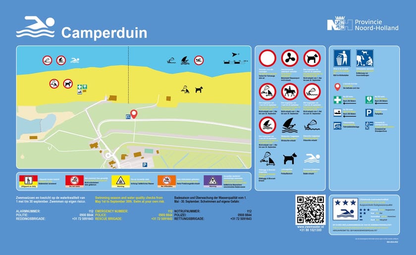 Infobord Camperduin