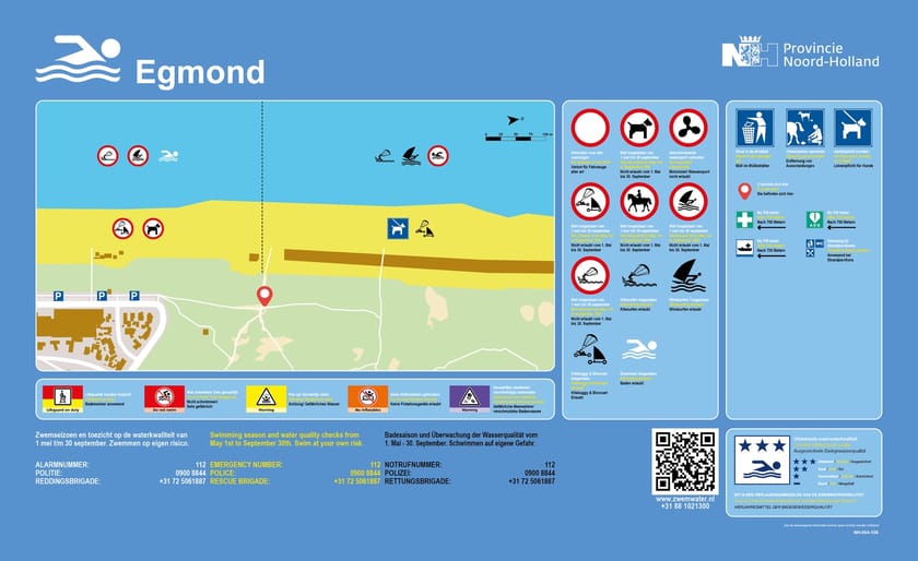 Infobord Egmond
