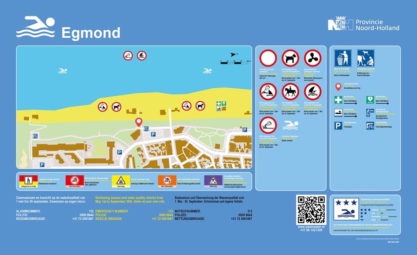 Infobord Egmond