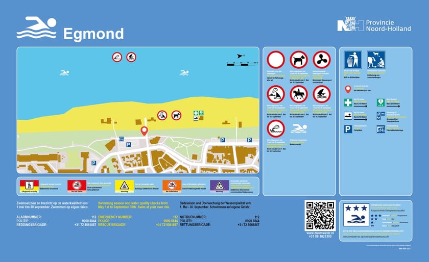 Infobord Egmond