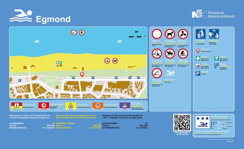 Infobord Egmond