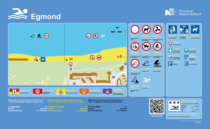 Infobord Egmond