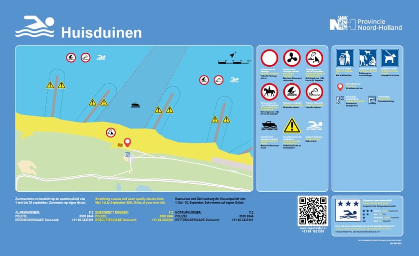 Infobord Huisduinen
