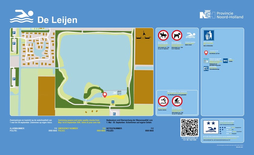 Infobord Leijen