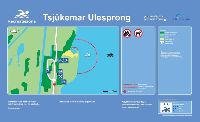 Infobord Tsjûkemar Ulesprong