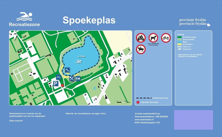 Infobord Spoekeplas