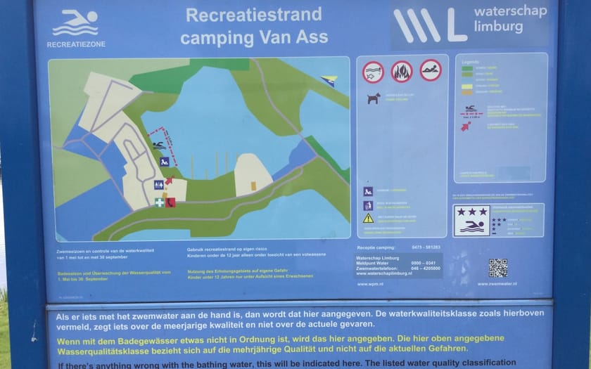 Foto Recreatiestrand Camping Velmans/Maasparcje/Van Ass/Hermans