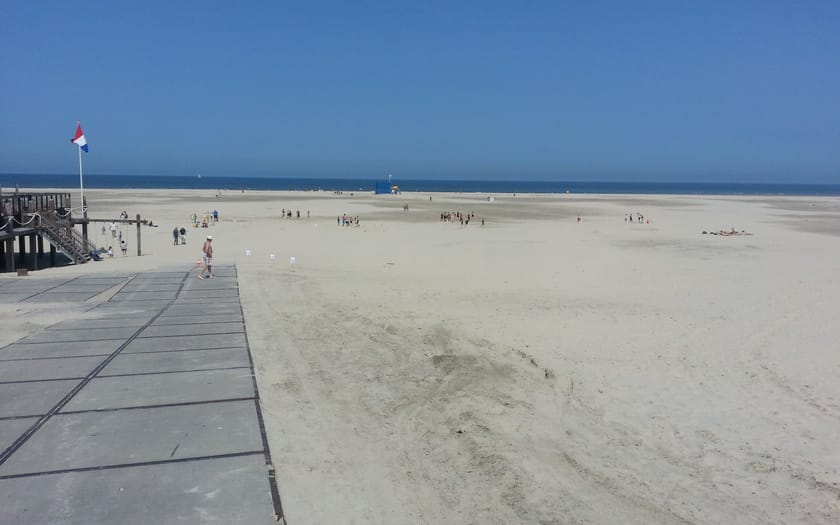 Foto Badstrand Midsland aan Zee