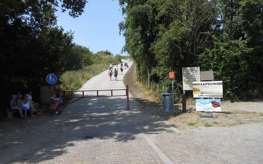 Foto Dishoek, overgang Kaapduin