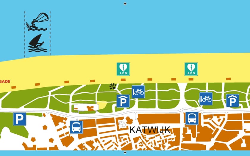 Foto Katwijk aan Zee Boulevard Zuid