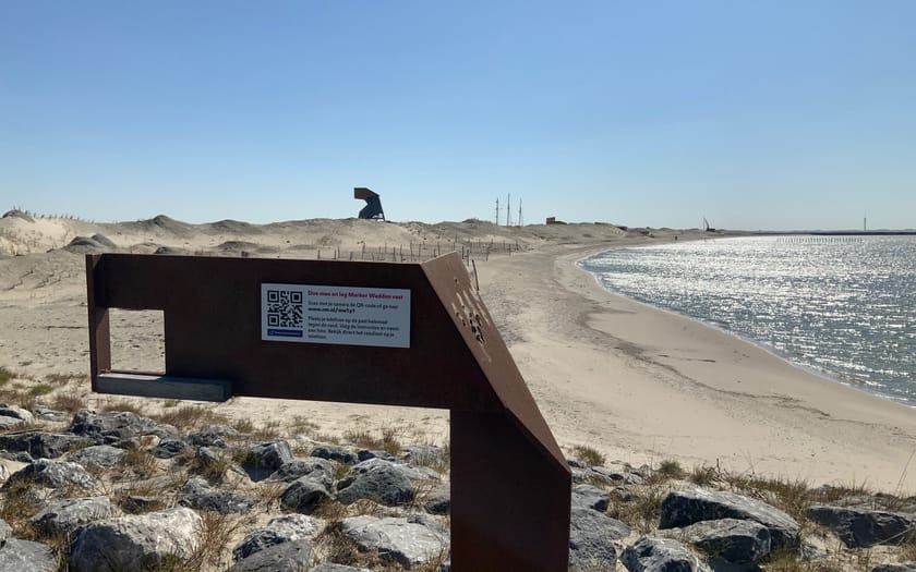 Foto Havenstrand Markerwadden